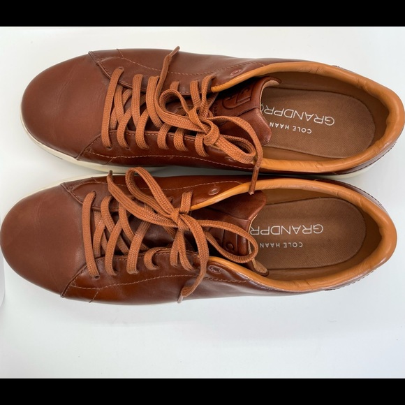 Brown leather Cole  Haan  mens shoes - Picture 6 of 6